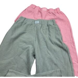 Comfrt waffle sweats set of 2